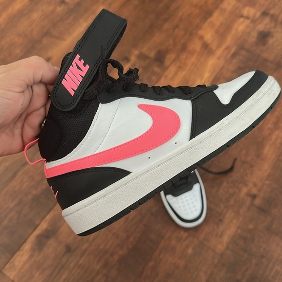 Nike Black and Pink High-Tops - Picture 2 of 4